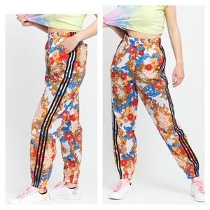 adidas originals floral track pants